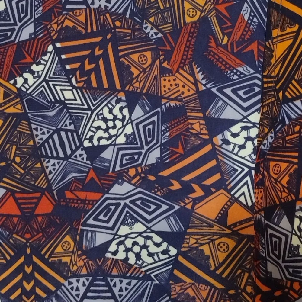 LulaRoe Printed Polyester Joy Vest Coverup Size M! - Picture 8 of 11